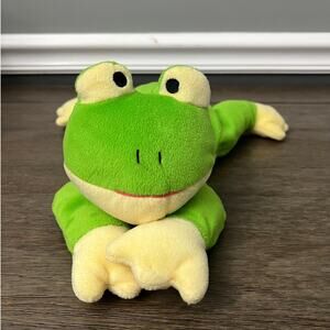 Vintage 1996 Ty‎ Pillow Pals Frog Plush